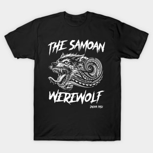 The Samoan Werewolf Jacob Fatu T-Shirt
